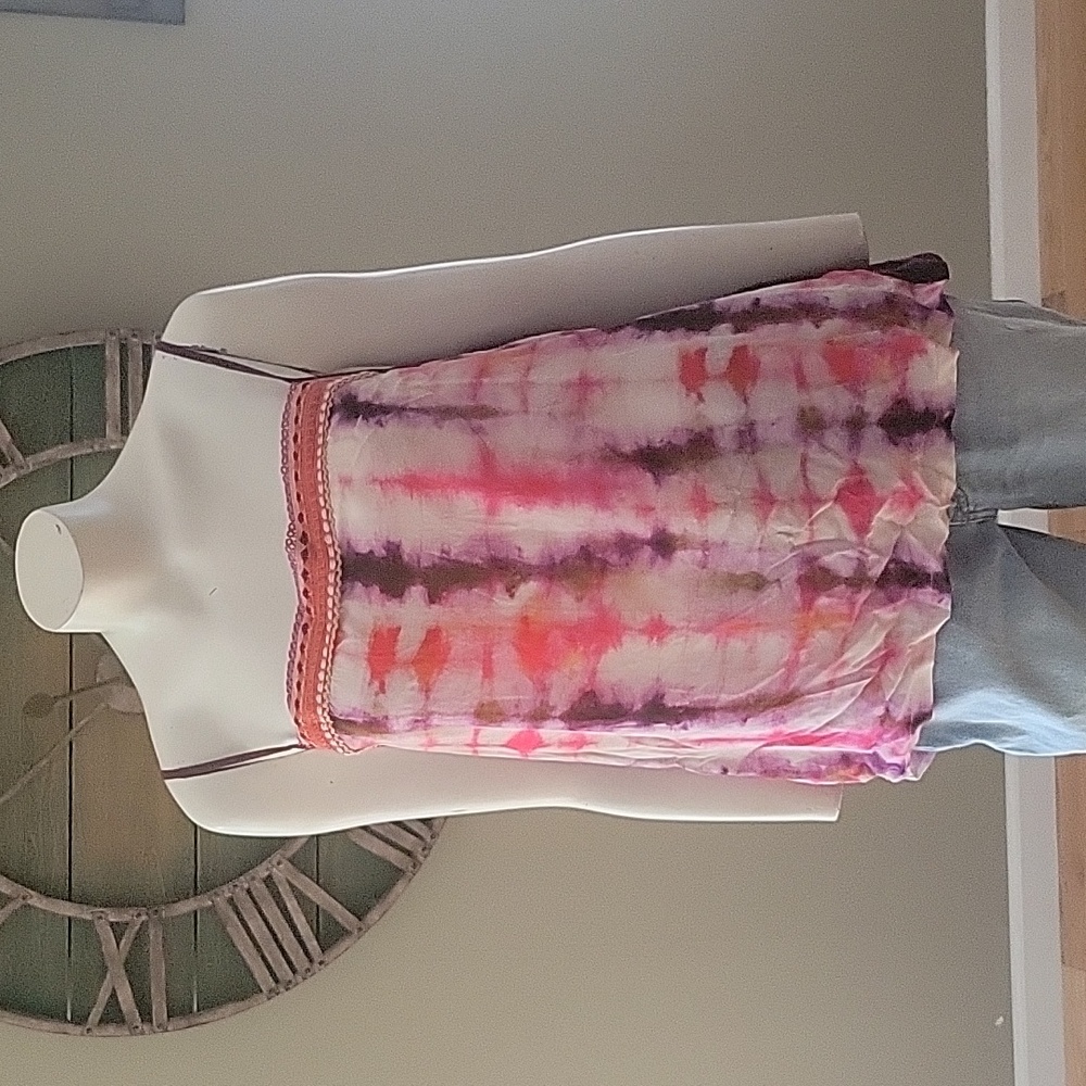 Anthropologie Blank London tie dye tank top